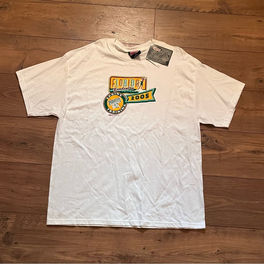 Vintage Y2K NWT 2005 pirates spring training shirt